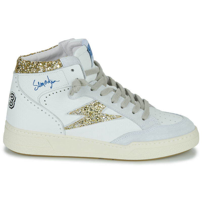 Semerdjian  BRAGA-9492  Bianco Sneakers alte Donna - 2