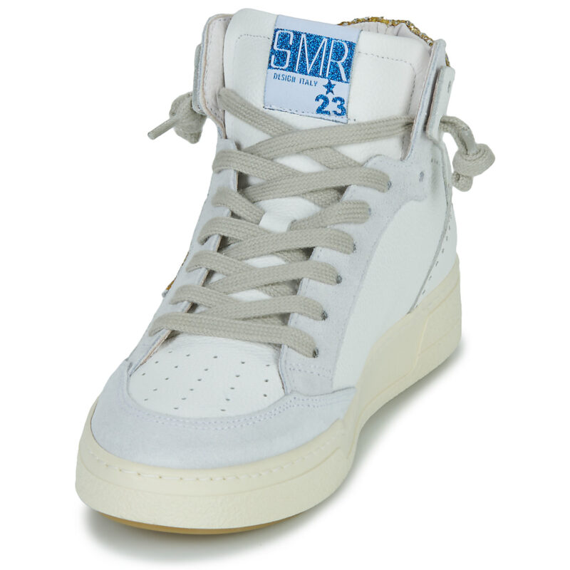 Semerdjian  BRAGA-9492  Bianco Sneakers alte Donna - 3