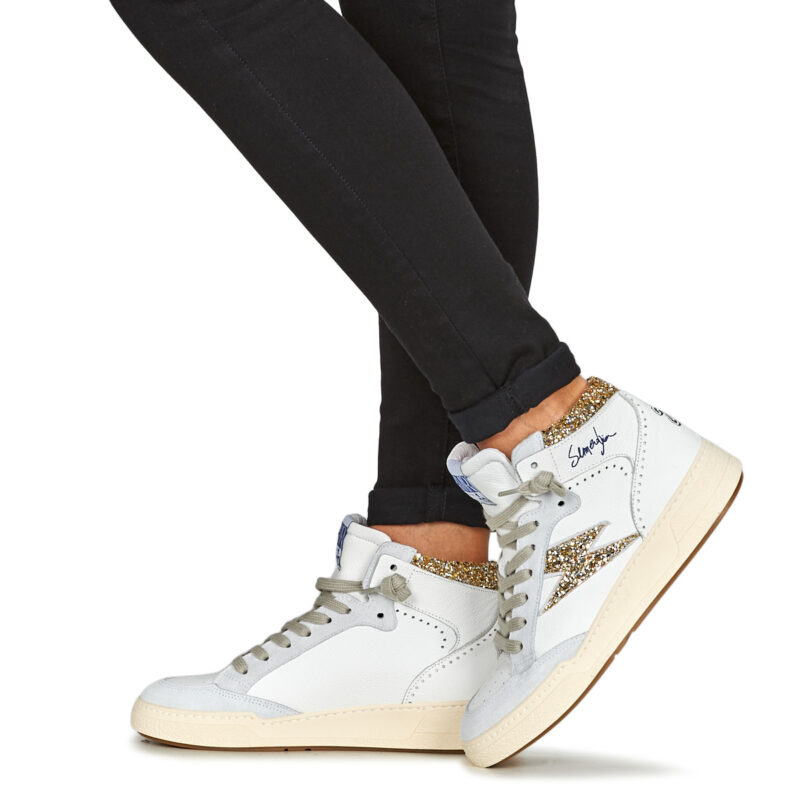 Semerdjian  BRAGA-9492  Bianco Sneakers alte Donna - 8