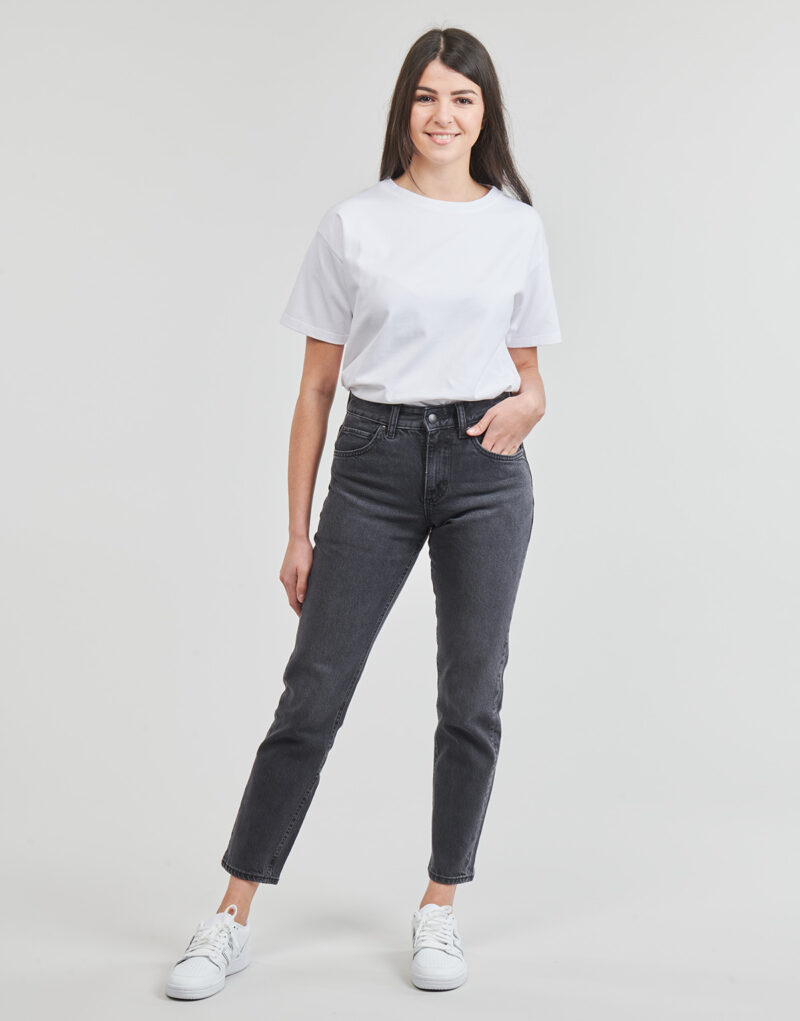 Jeans Mom Lee RIDER Grigio Jeans Mom Donna - 2
