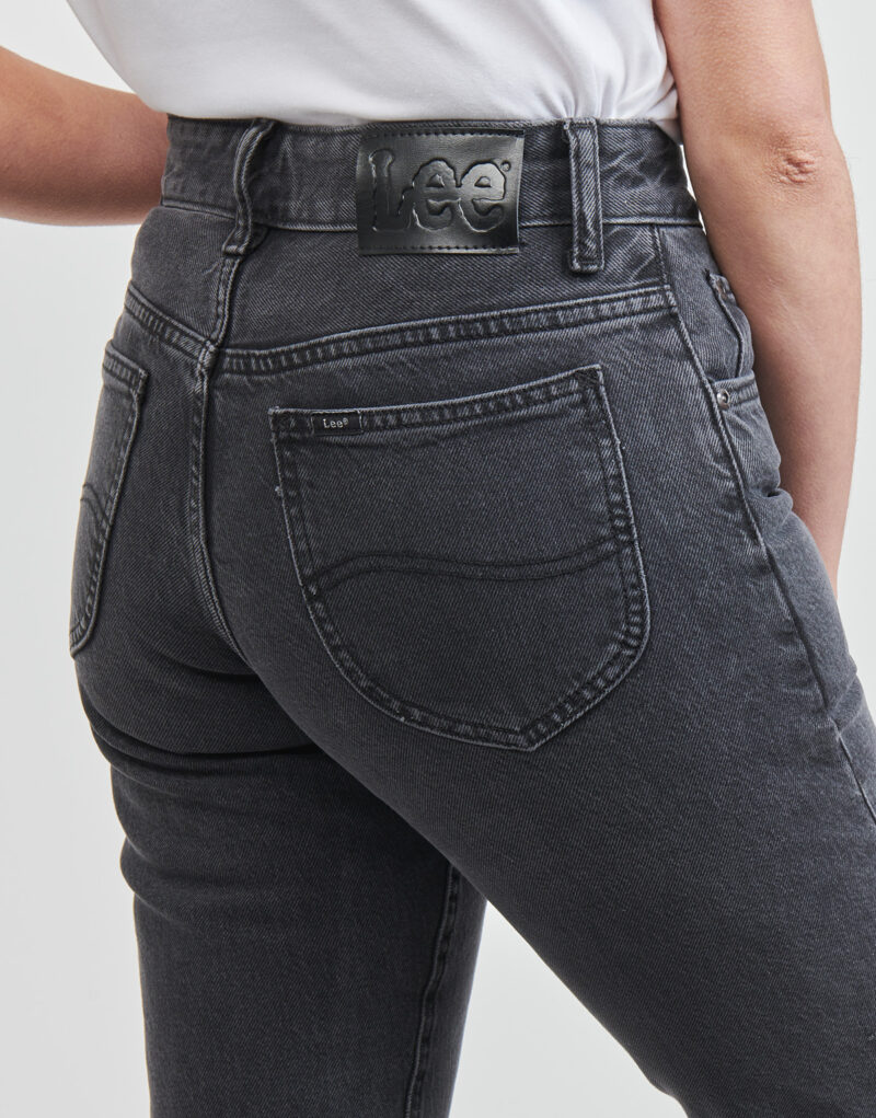 Jeans Mom Lee RIDER Grigio Jeans Mom Donna - 5