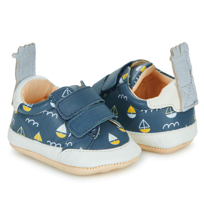 Easy Peasy MY BLUMOO PTI'VELCRO Azul Zapatillas Ni&ntilde;o - 4