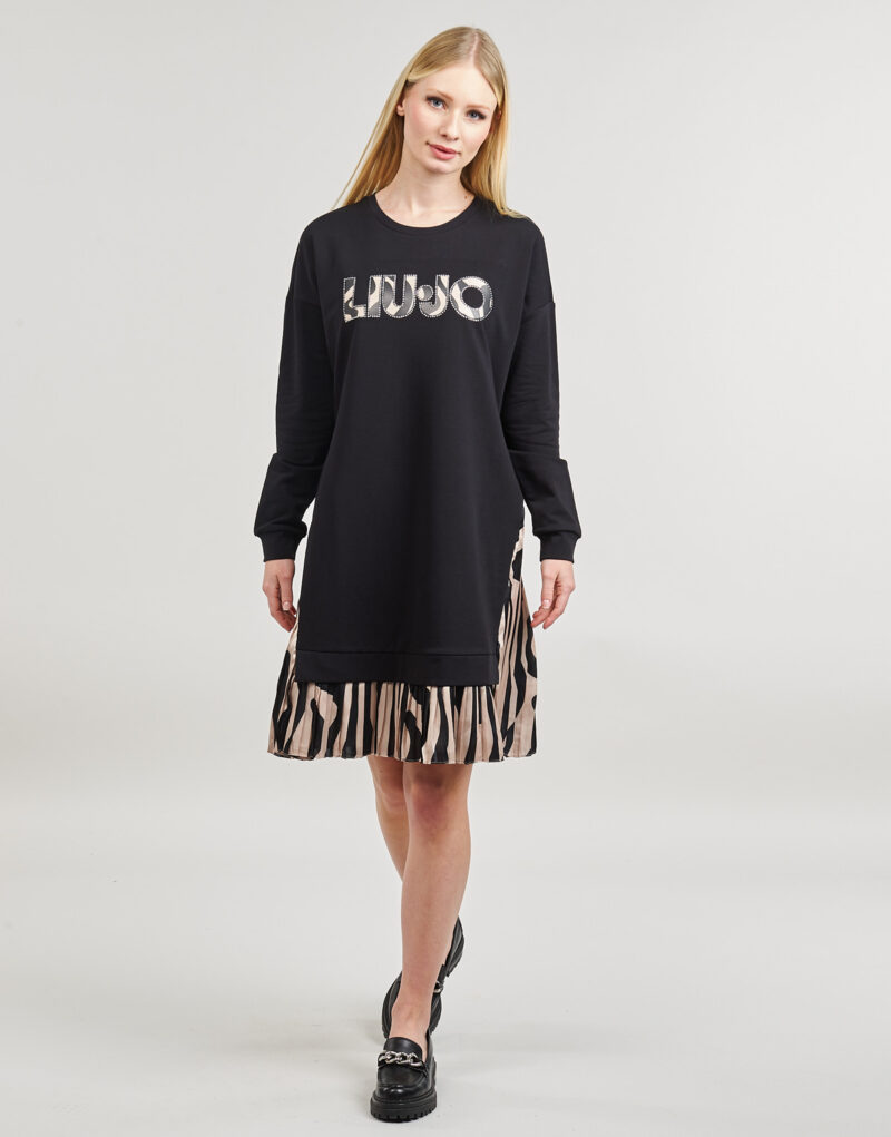 Kleiden Liu Jo WA4094 Schwarze lange Kleider Damen - 2