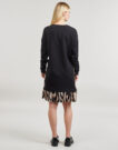 Kleiden Liu Jo WA4094 Schwarze lange Kleider Damen - 4