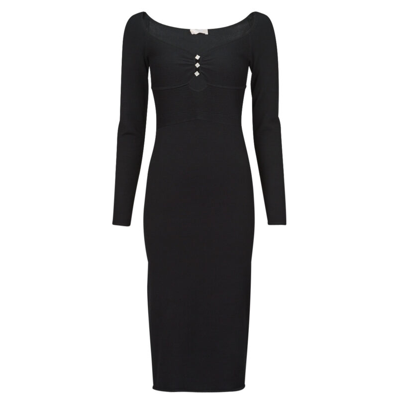 Kleiden Liu Jo WA4077 Schwarze lange Kleider Damen - 1