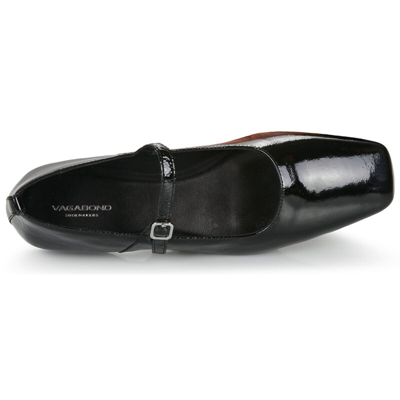 Vagabond Shoemakers DELIA Black Women's Ballet Flats - 6