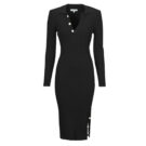 Short dress Morgan RMDORY Black Short Dresses Women - 1