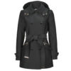 Trench Morgan GLADIA Nero Trench Donna