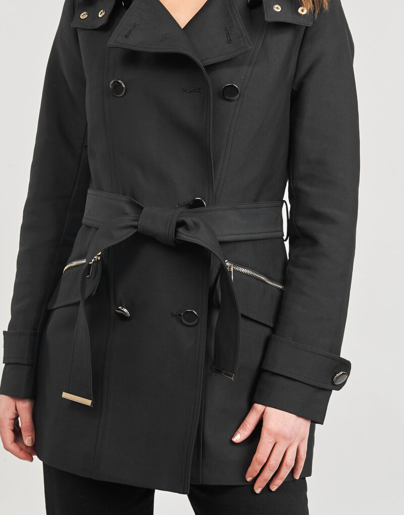 Trench Morgan GLADIA Nero Trench Donna - 5