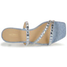MICHAEL Michael Kors CELIA KITTEN SLIDE Blue Women's Slipper - 6