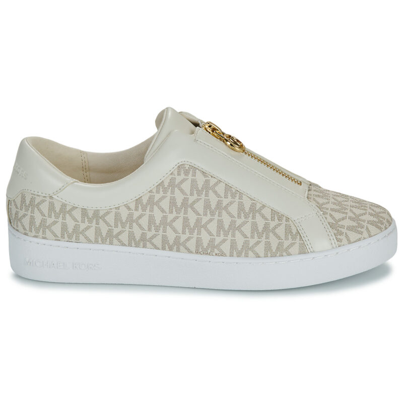 MICHAEL Michael Kors KEATON ZIP SLIP ON Beige Sneakers basse Donna - 2