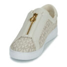 MICHAEL Michael Kors KEATON ZIP SLIP ON Beige Sneakers basse Donna - 3