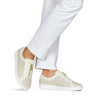 MICHAEL Michael Kors KEATON ZIP SLIP ON Beige Sneakers basse Donna - 8