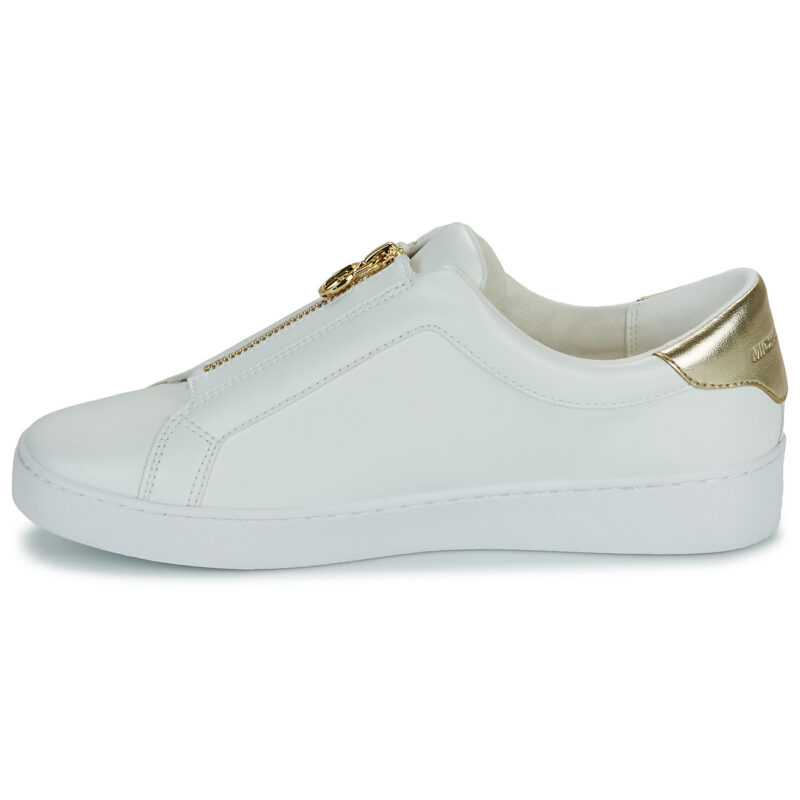 MICHAEL Michael Kors Baskets basses blanches KEATON ZIP SLIP ON pour femme - 4