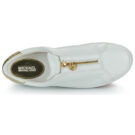 MICHAEL Michael Kors Baskets basses blanches KEATON ZIP SLIP ON pour femme - 6
