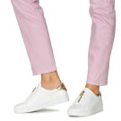 MICHAEL Michael Kors Baskets basses blanches KEATON ZIP SLIP ON pour femme - 8