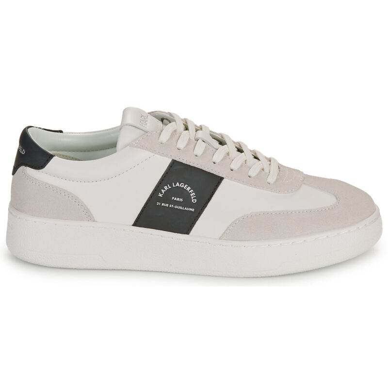 Karl Lagerfeld KOURT III Maison Band Lo Lace White Sneakers Men - 2