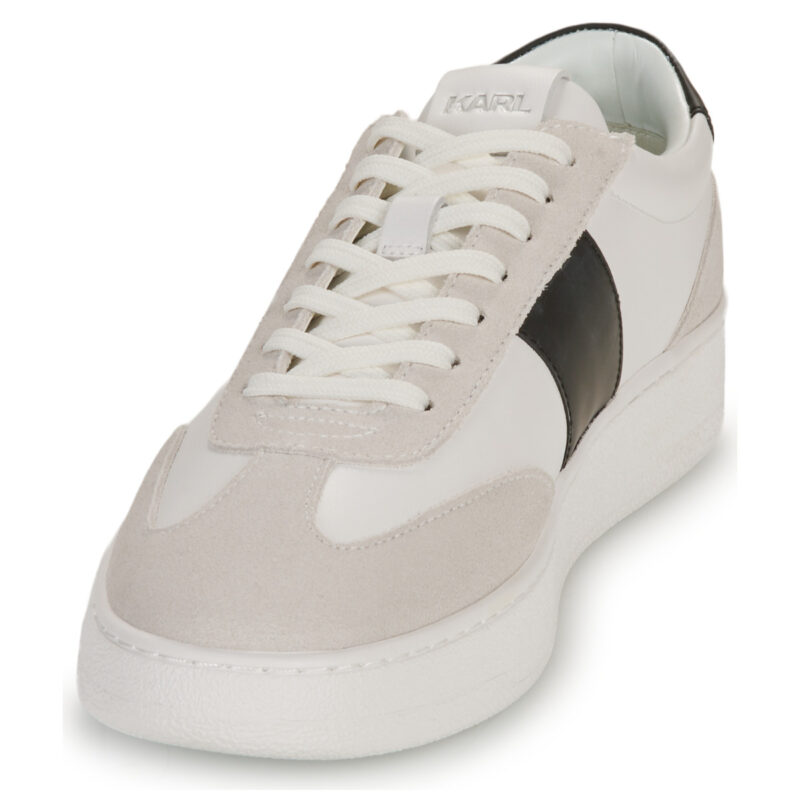 Karl Lagerfeld KOURT III Maison Band Lo Lace White Sneakers Men - 3