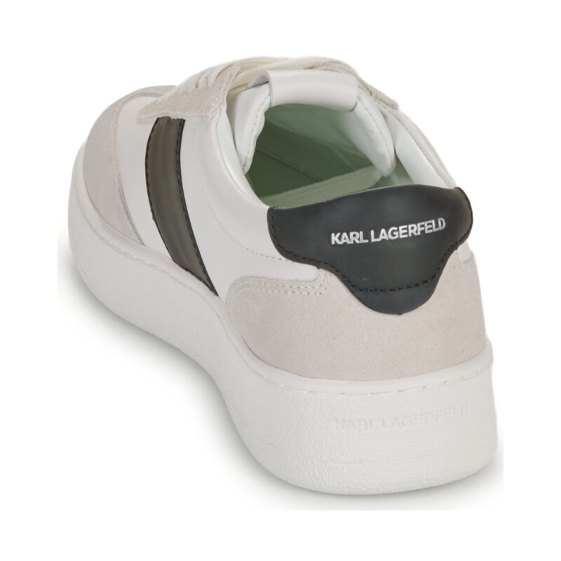 Karl Lagerfeld KOURT III Maison Band Lo Lace White Sneakers Men - 5