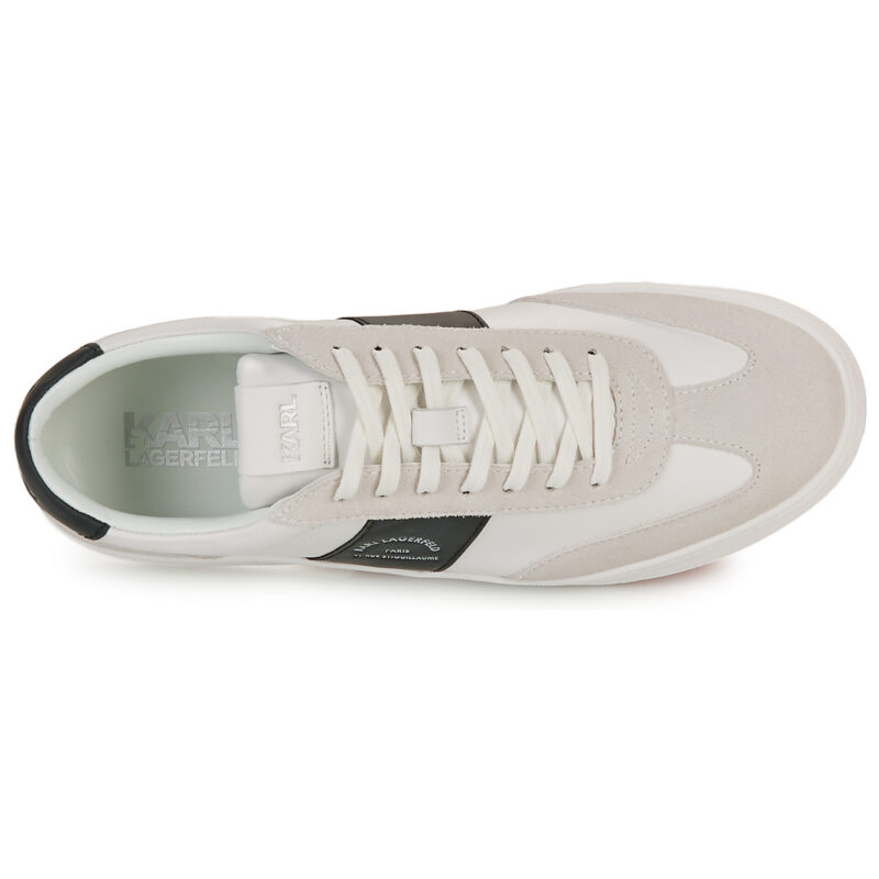 Karl Lagerfeld KOURT III Maison Band Lo Lace White Sneakers Men - 6