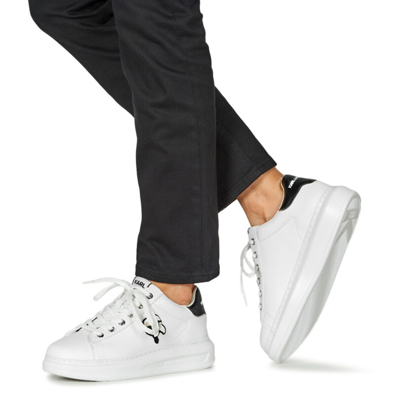 Karl Lagerfeld KAPRI Karl NFT Lo Lace Bianco Sneakers basse Donna - 8