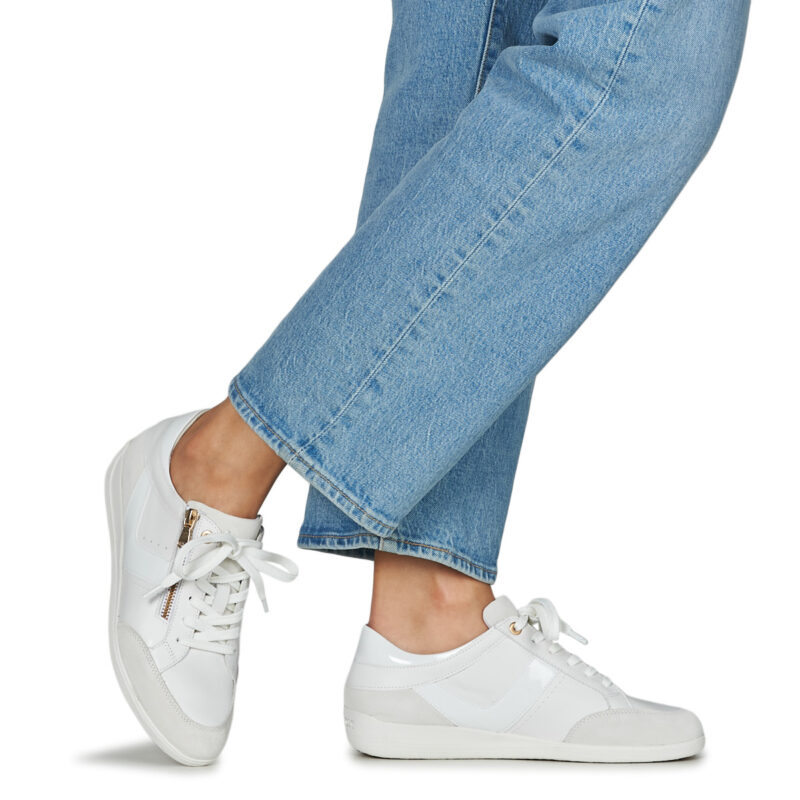 Geox  D MYRIA  Bianco -  Sneakers basse Donna - 8
