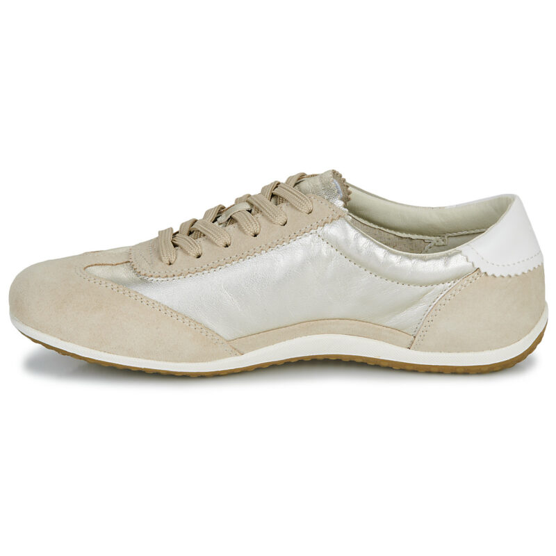 Geox D VEGA Beige Low Sneakers Women - 4