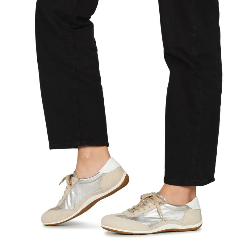 Geox D VEGA Beige Low Sneakers Women - 8