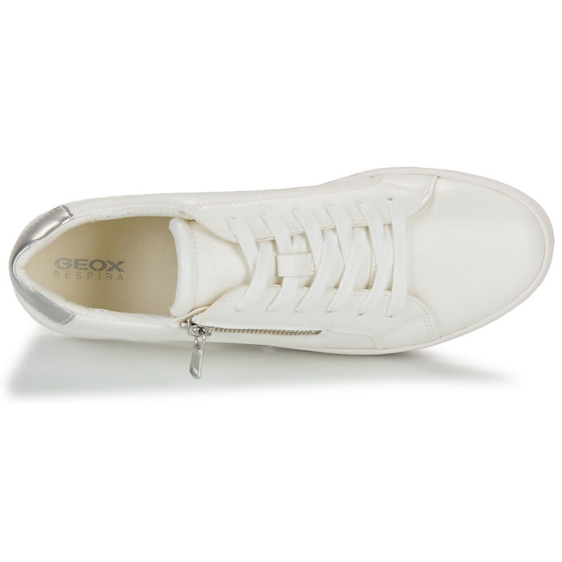 Geox  D BLOMIEE  Bianco -  Sneakers basse Donna - 6