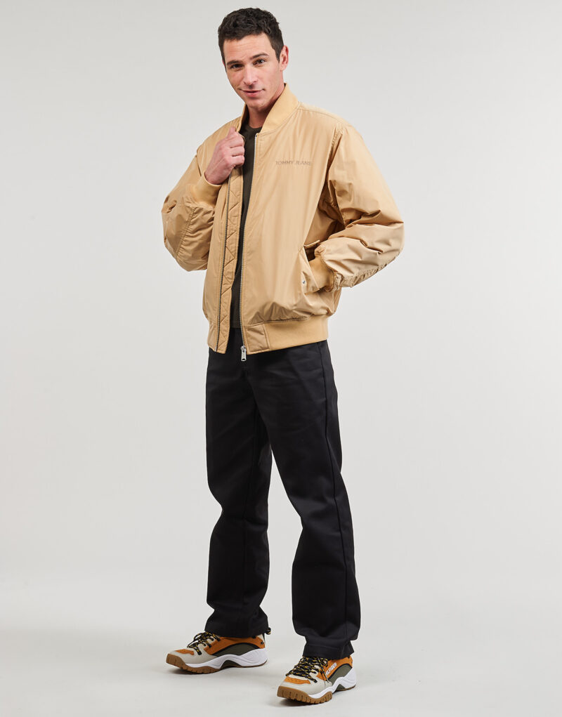 Veste Tommy Jeans TJM CLASSICS BOMBER JACKET EXT Beige Vestes Homme - 3
