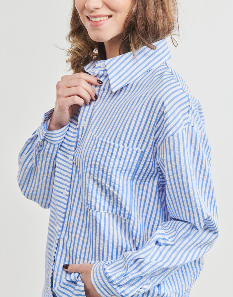 Chemise Betty London SOLENN Blanc Camicie Donna - 5