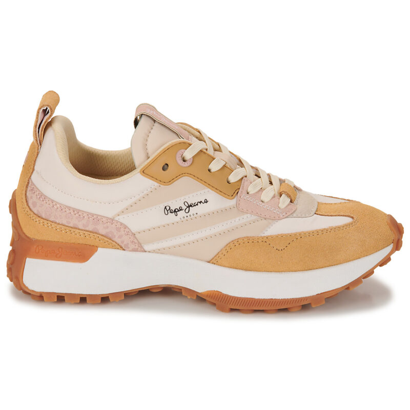 Pepe jeans LUCKY PRINT Beige Sneakers basse Donna - 2
