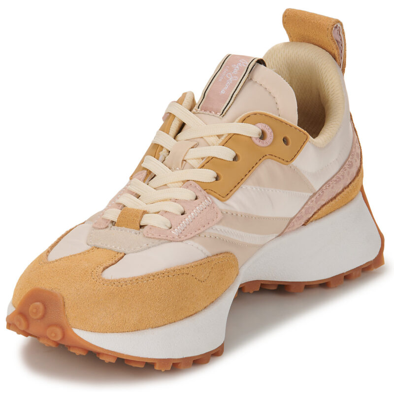 Pepe jeans LUCKY PRINT Beige Sneakers basse Donna - 3