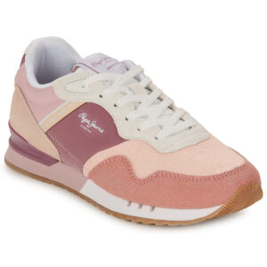 Pepe jeans  LONDON URBAN  Rosa -  Sneakers basse Donna