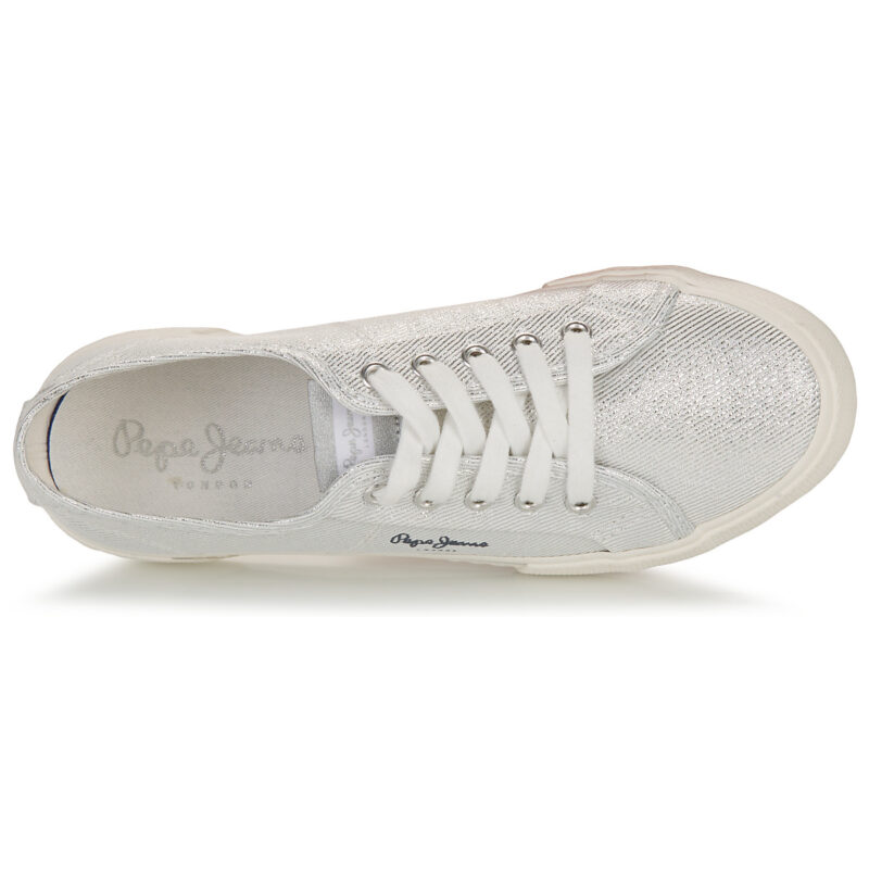 Pepe Jeans BRADY PARTY W Argento Sneakers basse Donna - 6