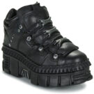 New Rock WALL 106 Black Derby Women - 1