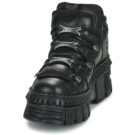 New Rock WALL 106 Black Derby Women - 3