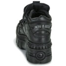 New Rock WALL 106 Nero Derby Uomo - 5