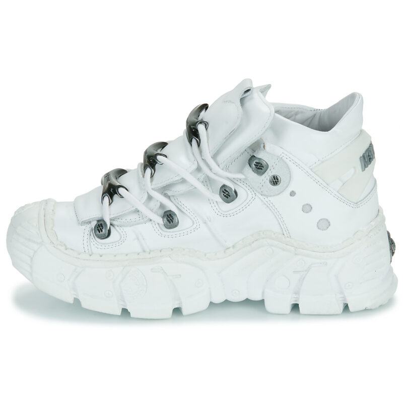 New Rock IMPACT Bianco Derby Uomo - 4