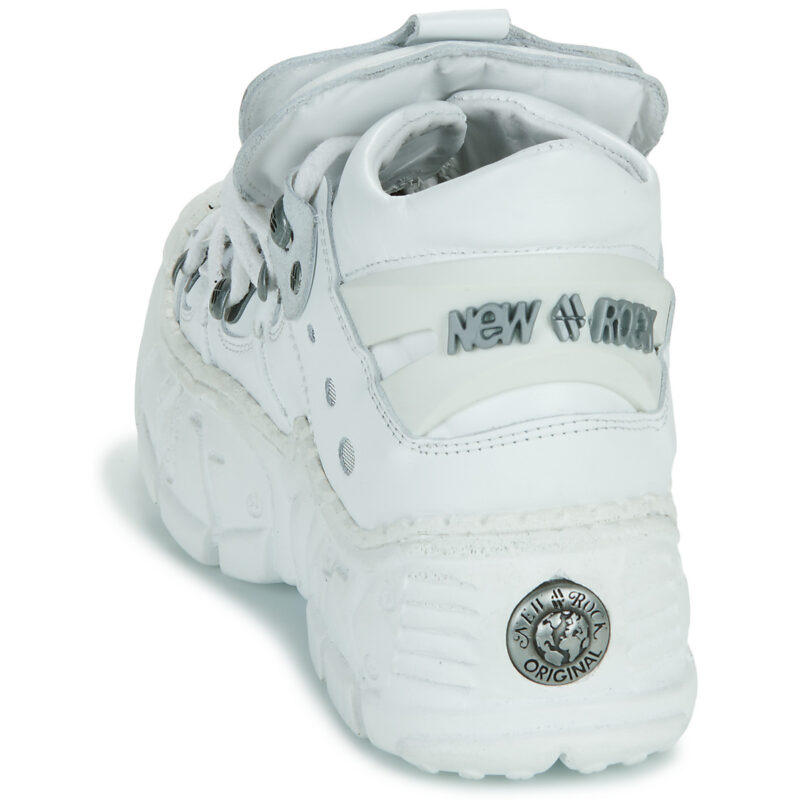 New Rock IMPACT Bianco Derby Donna - 5