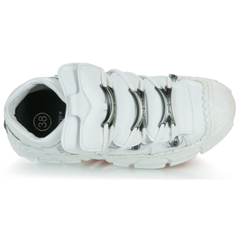 New Rock IMPACT Bianco Derby Donna - 6