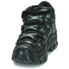 New Rock IMPACT Black Derby Women - 3