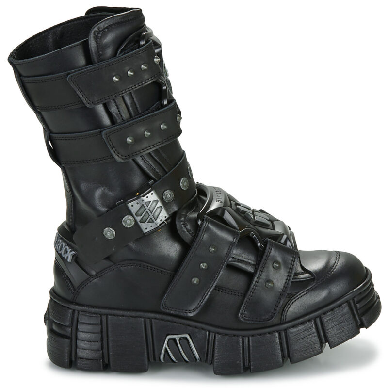 New Rock  WALL 422  Nero -  Stivali bassi  Donna - 2