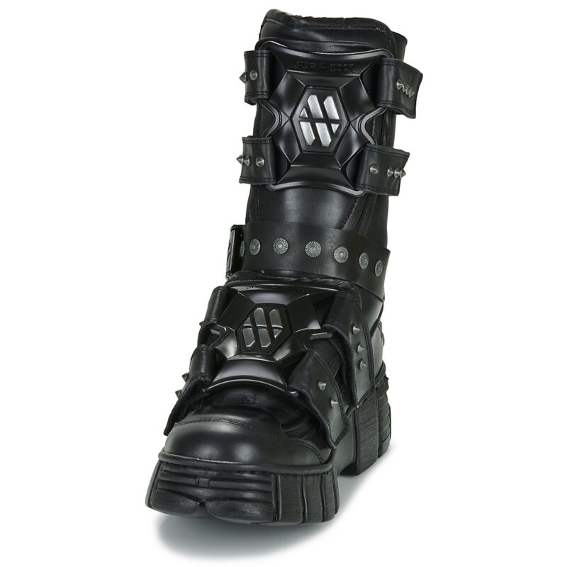 New Rock  WALL 422  Nero -  Stivali bassi  Donna - 3