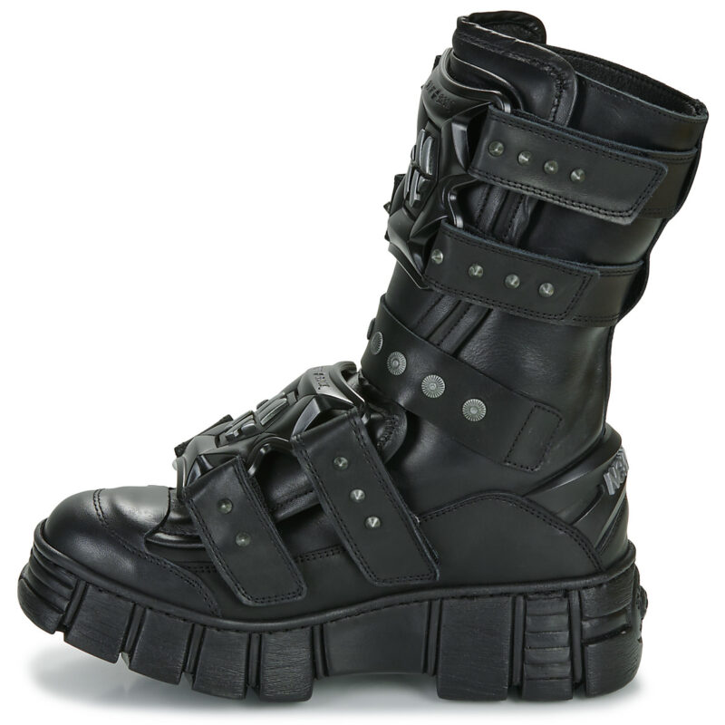 New Rock  WALL 422  Nero -  Stivali bassi  Donna - 4