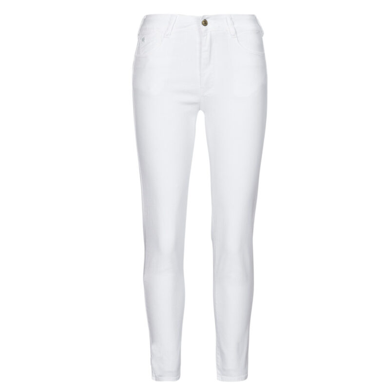 Vaqueros ajustados Le Temps des Cerises Pantalones vaqueros ajustados blancos PULP SLIM 7/8 para mujer - 1
