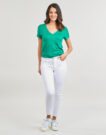Vaqueros ajustados Le Temps des Cerises Pantalones vaqueros ajustados blancos PULP SLIM 7/8 para mujer - 2