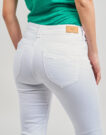 Vaqueros ajustados Le Temps des Cerises Pantalones vaqueros ajustados blancos PULP SLIM 7/8 para mujer - 5