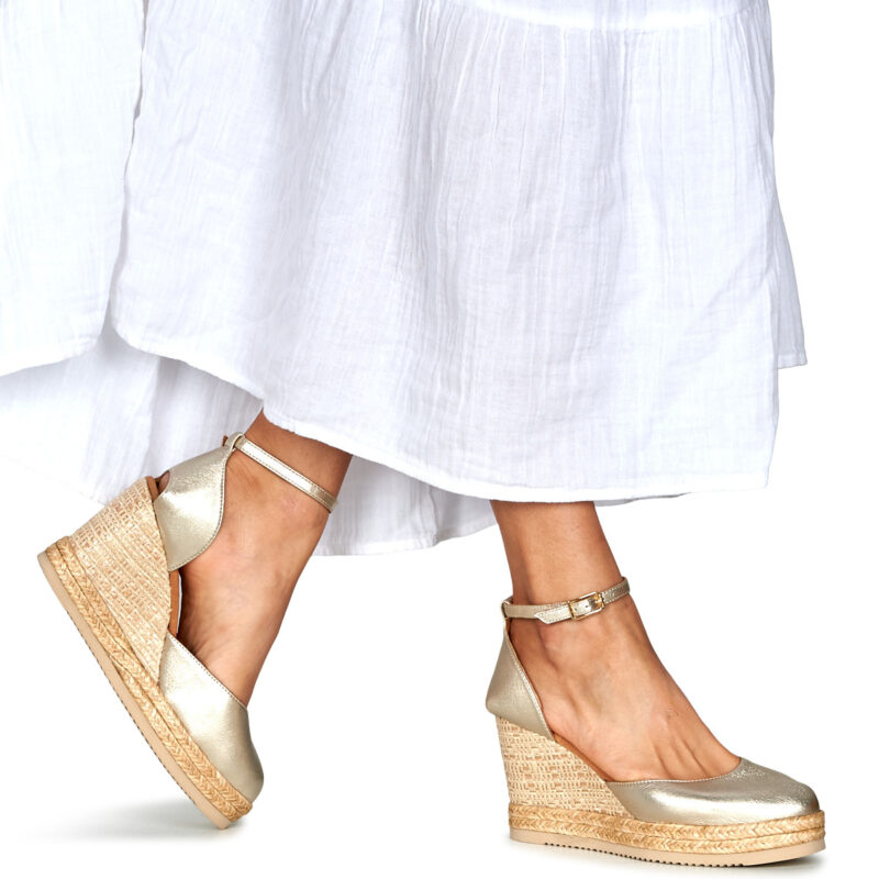 Unisa CAMEO Oro Espadrillas Donna - 8