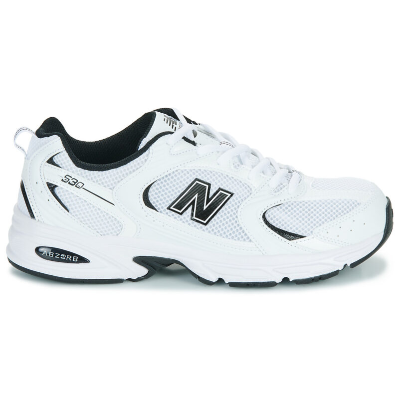 New Balance 530 Wei&szlig;e Low Sneakers Damen - Gr&ouml;&szlig;e 2